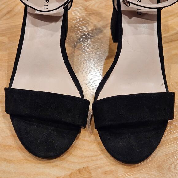 Torrid Ankle Strap Block Heel Sandals Womens 9 Black Comfortable Trendy Y2K 90s - Picture 4 of 11